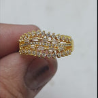 Zircon designer ring